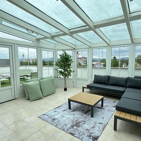 220 Qm Penthouse Wohnung Mit Fahrstuhl - Ohne Spa 만하임 외부 사진