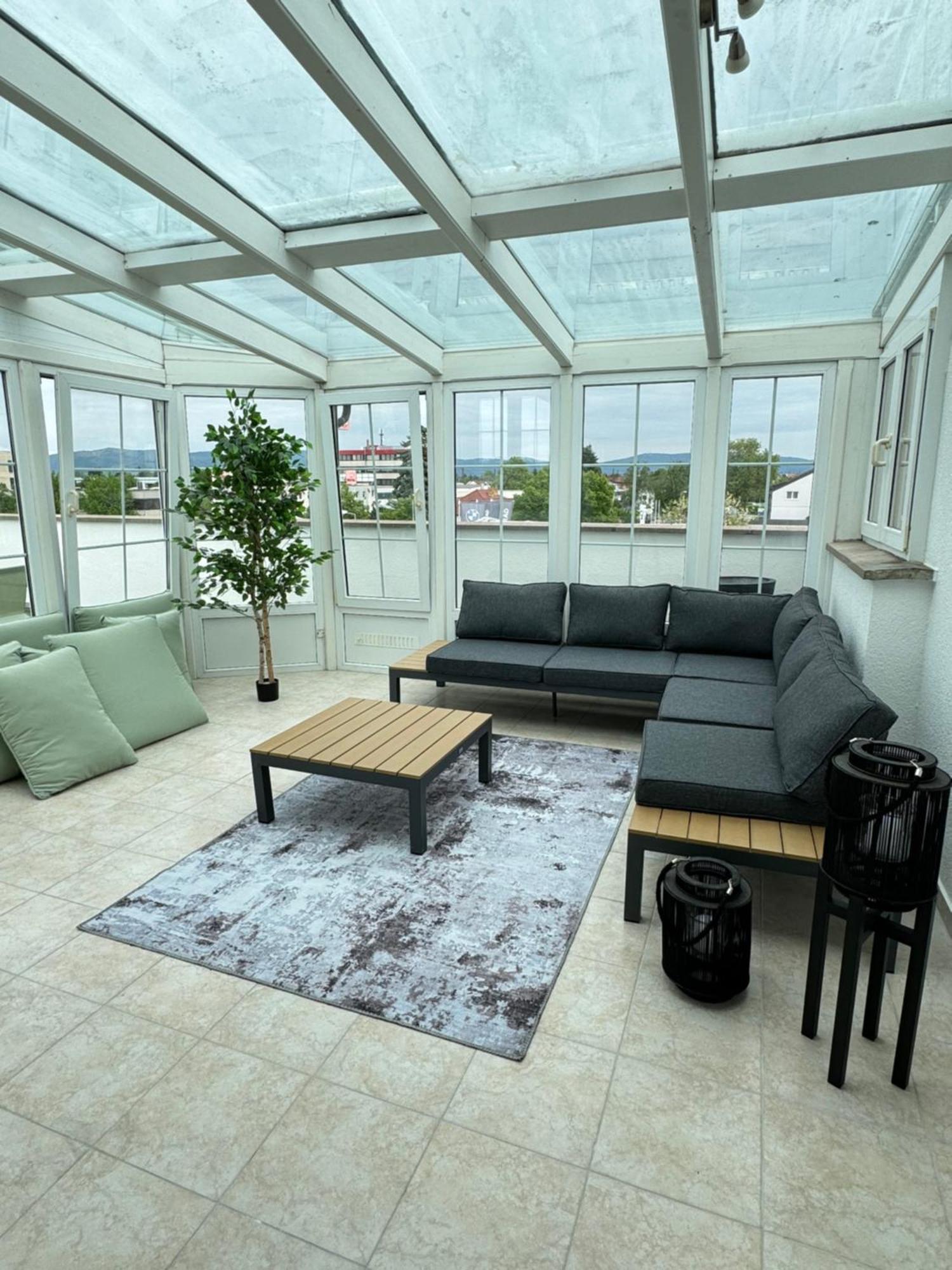 220 Qm Penthouse Wohnung Mit Fahrstuhl - Ohne Spa 만하임 외부 사진